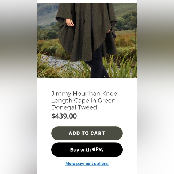 VTG Vintage Boru by Jimmy Hourihan Pancho wrap - Picture 14 of 14